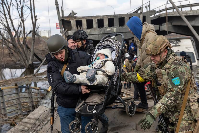 Foto oorlog Oekraïne
